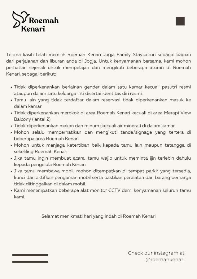 Roemah Kenari Yogyakarta